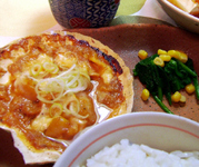 ほたて貝味噌焼